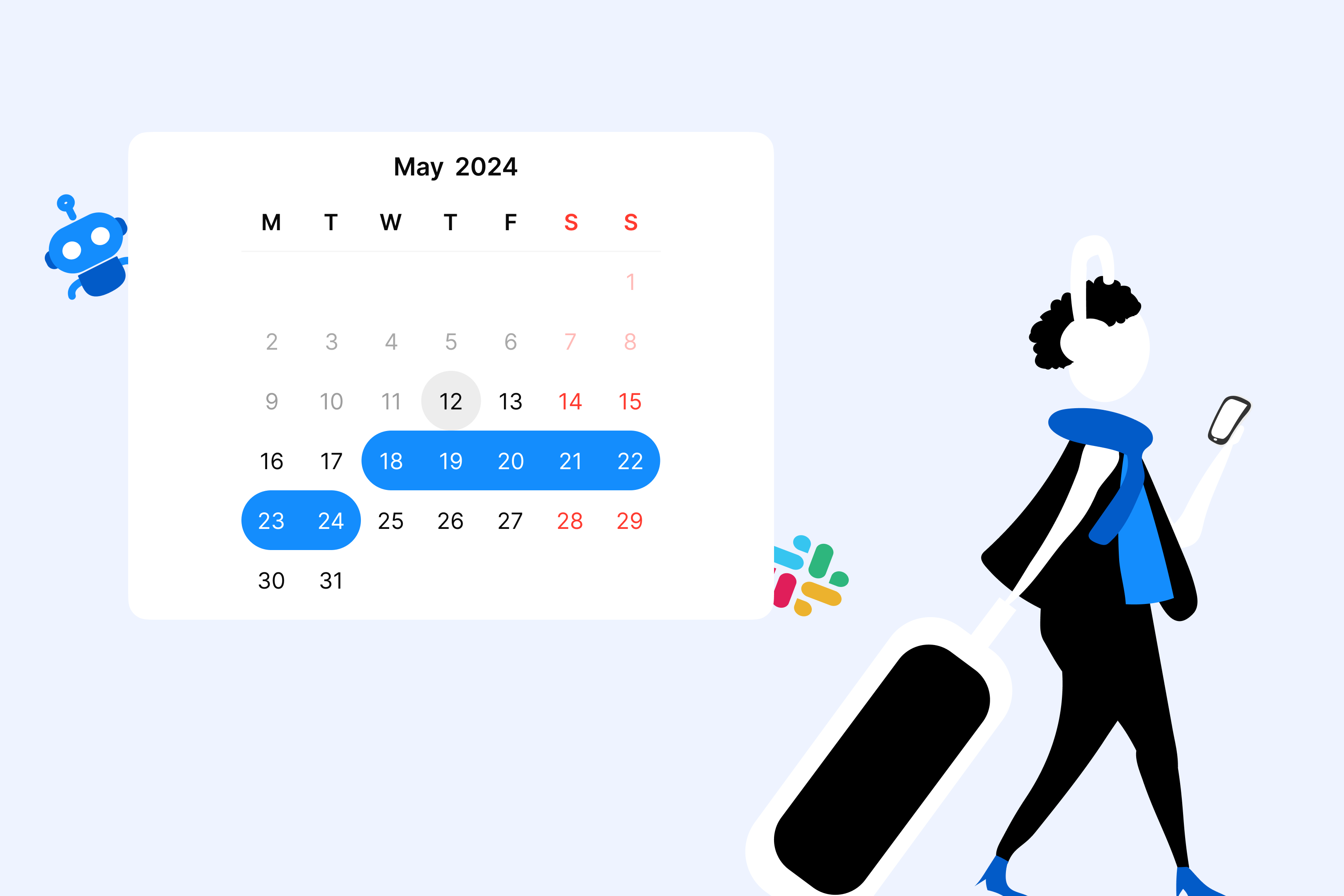 How to use vacation tracker in Slack