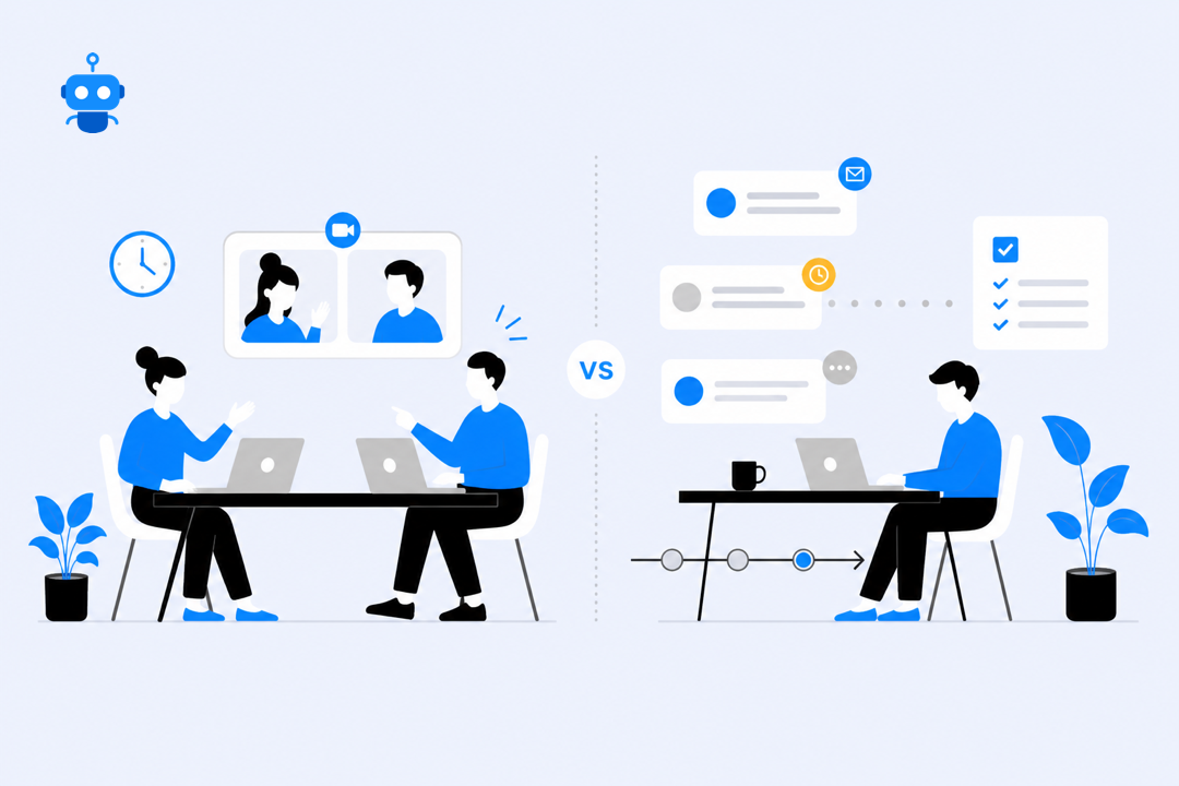 Synchronous vs Asynchronous Communication: When to Use Each
