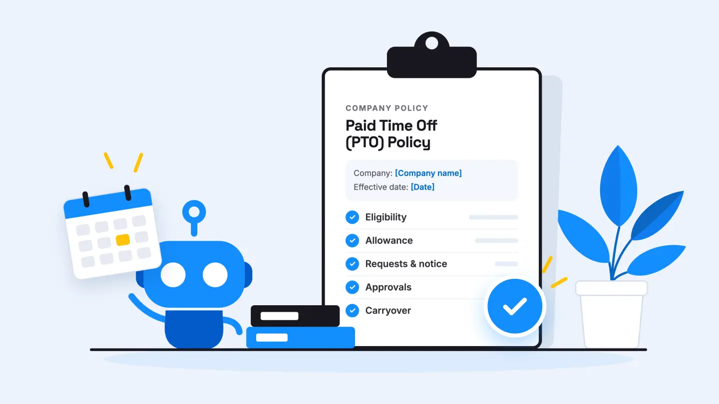 PTO Policy Template: How to Write One + Free Examples